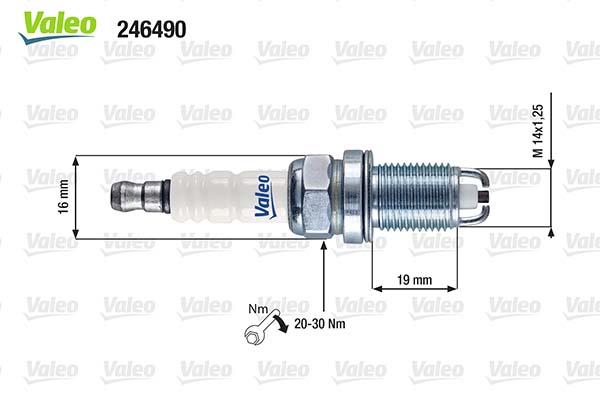 VALEO Gyújtógyertya 246490_VALEO